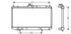 ASHUKI C554-10 Radiator, engine cooling